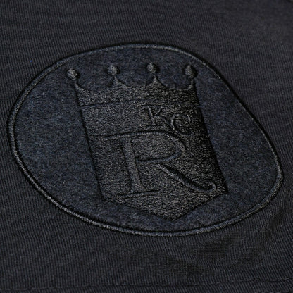 Kansas City Royals Cooperstown Collection Phantom T-Shirt - Black | Mitchell & Ness