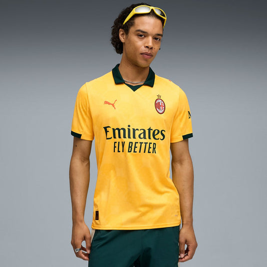 AC Milan 2025/26 Third Replica Jersey - Yellow | Puma on sale