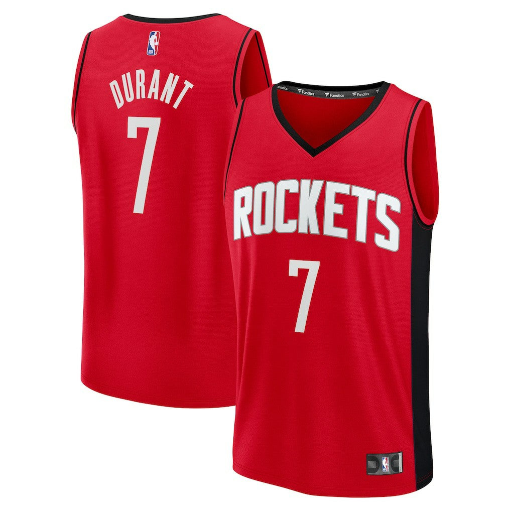 Kevin Durant Houston Rockets Youth Fast Break Replica Player Jersey - Icon Edition - Red | Fanatics for sale