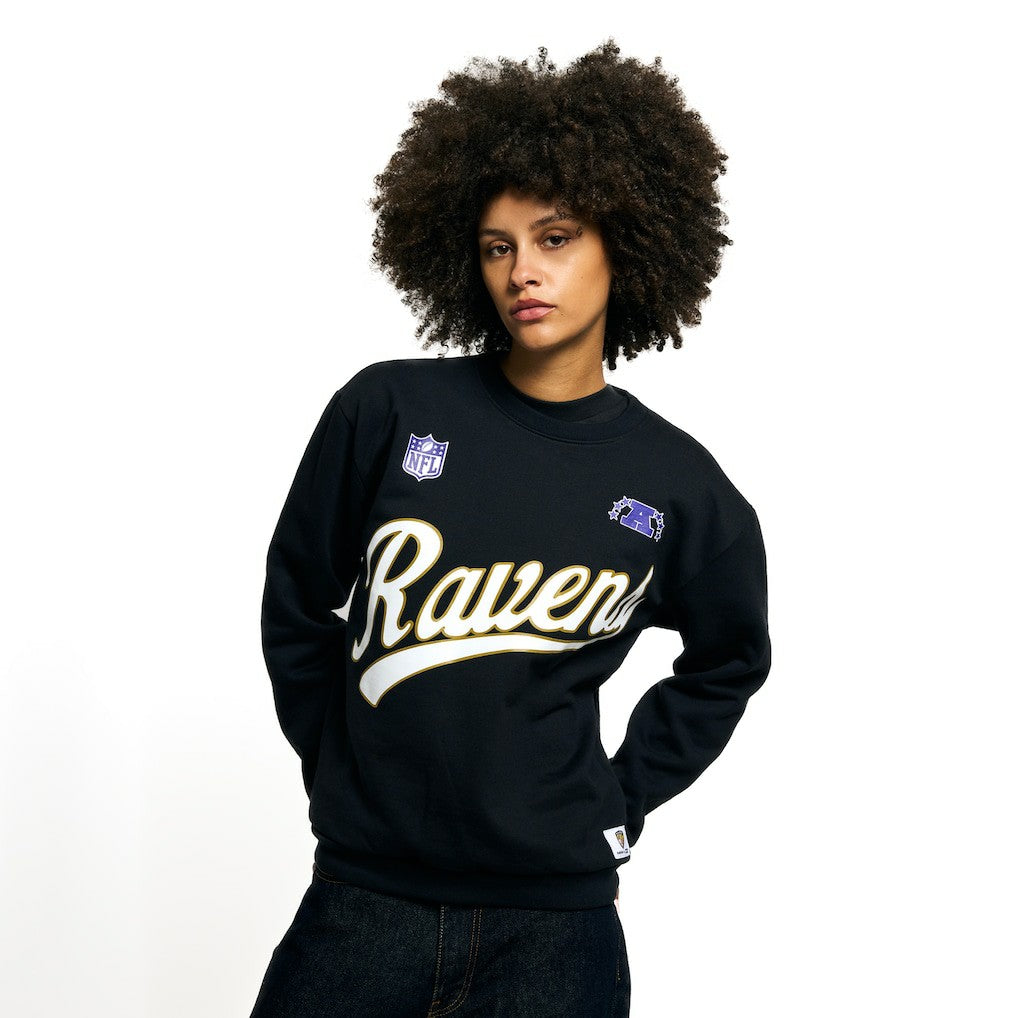Baltimore Ravens Golf Wang Unisex Sweatshirt - Black sale