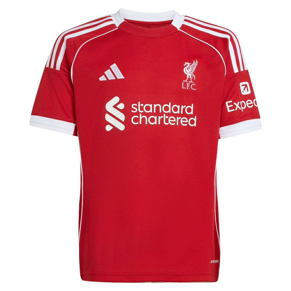 Mohamed Salah Liverpool Youth 2025/26 Home Replica Jersey - Red | Adidas discount