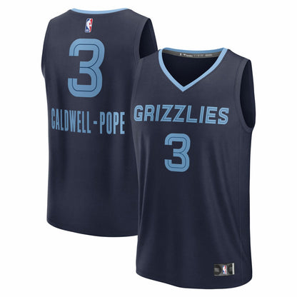 Kentavious Caldwell-Pope Memphis Grizzlies Fast Break Replica Player Jersey - Icon Edition - Navy | Fanatics discount