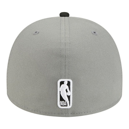 Brooklyn Nets Injection Cartoon Logo A-Frame 59FIFTY Fitted Hat - Gray | New Era outlet