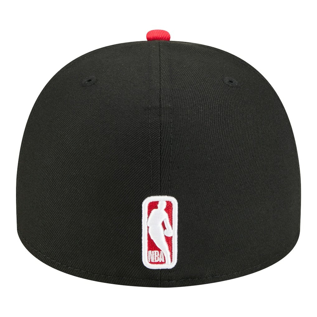 Chicago Bulls Injection Cartoon Logo A-Frame 59FIFTY Fitted Hat - Black | New Era sale