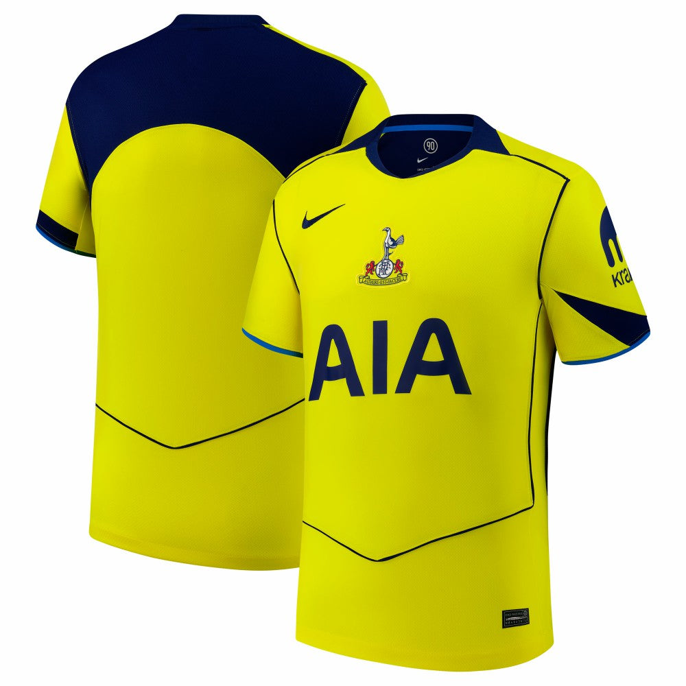 Tottenham Hotspur 2025/26 Third Replica Jersey - Yellow | Nike outlet
