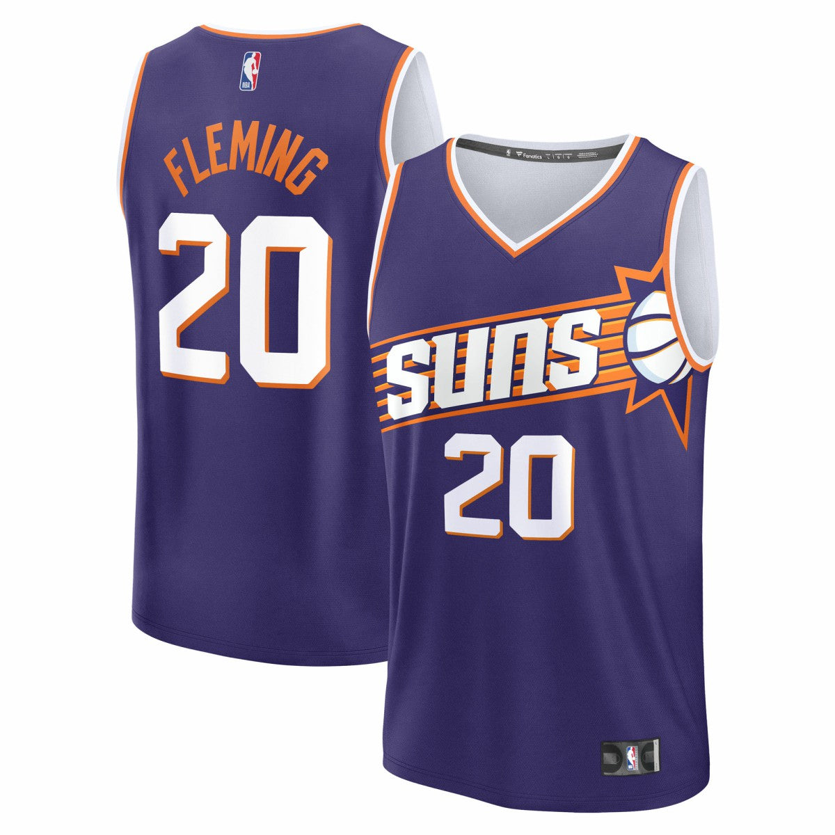 Rasheer Fleming Phoenix Suns Youth Fast Break Replica Jersey - Purple - Icon Edition | Fanatics on sale