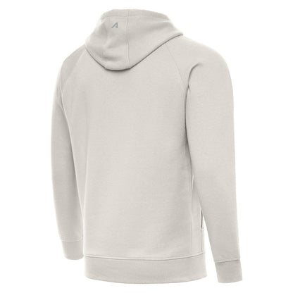 New York Mets Antigua Victory Pullover Hoodie - Cream