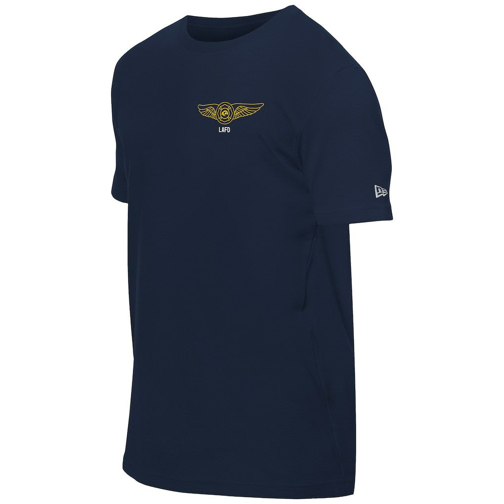 Los Angeles Rams x LAFD New Era Air Ops T-Shirt - Navy sale