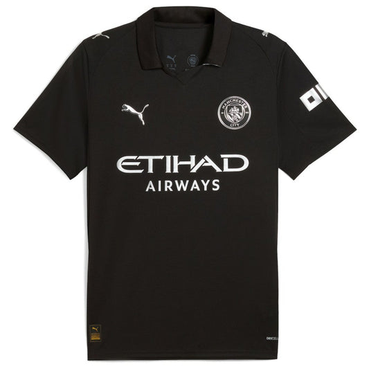 Erling Haaland Manchester City 2025/26 Away Replica Player Jersey - Black | Puma cheap