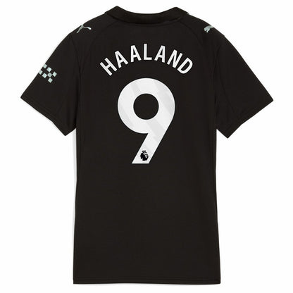 Erling Haaland Manchester City Women's 2025/26 Away Replica Player Jersey - Black | Puma on sale