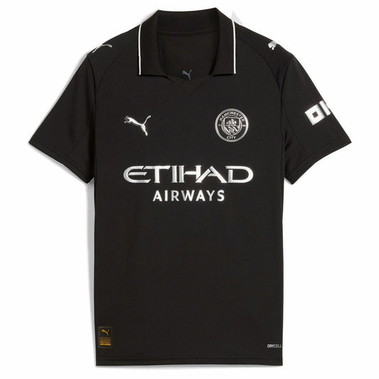 Erling Haaland Manchester City Youth 2025/26 Away Replica Player Jersey - Black | Puma discount