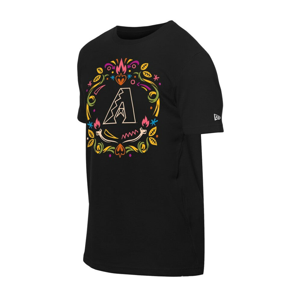 Arizona Diamondbacks Día de los Muertos T-Shirt - Black | New Era