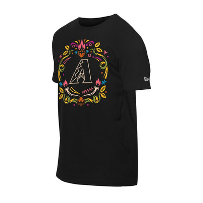 Arizona Diamondbacks Día de los Muertos T-Shirt - Black | New Era