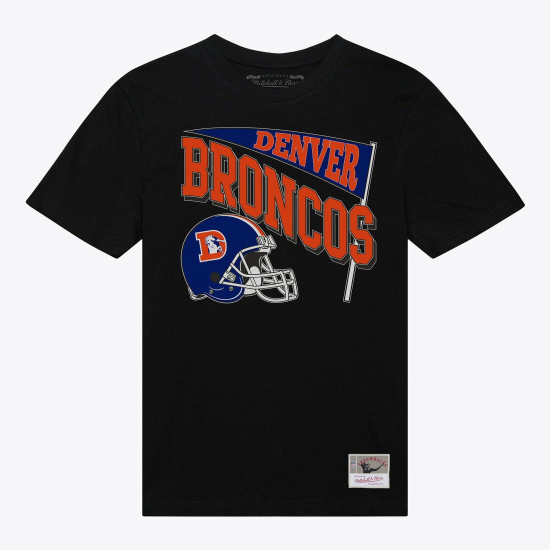 Denver Broncos Women's Team Dynamic Boyfriend T-Shirt - Black outlet