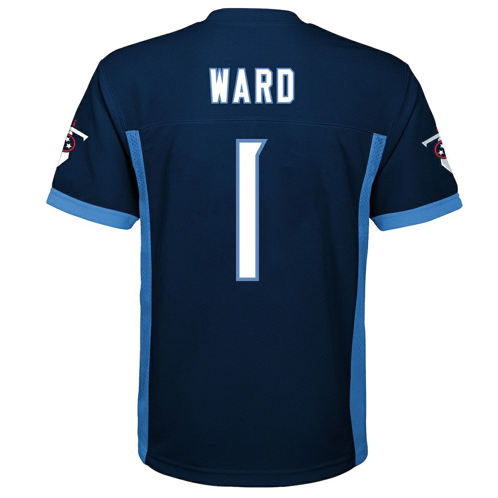 Cameron Ward Tennessee Titans Youth Replica Player Jersey - Navy online