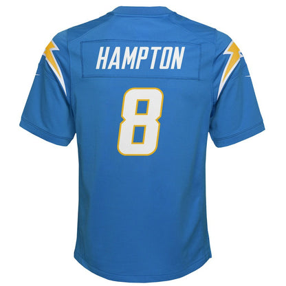 Omarion Hampton Los Angeles Chargers Youth Team Game Jersey - Powder Blue | Nike cheap
