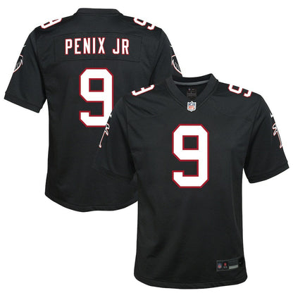 Michael Penix Jr. Atlanta Falcons Youth Alternate Game Jersey - Black | Nike discount
