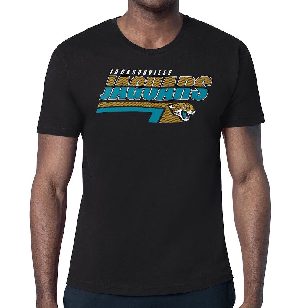 Jacksonville Jaguars Starter Logo Push Graphic T-Shirt - Black online