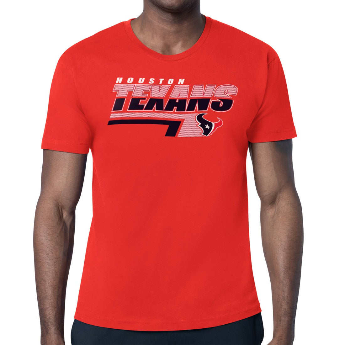 Houston Texans Starter Logo Push Graphic T-Shirt - Red online