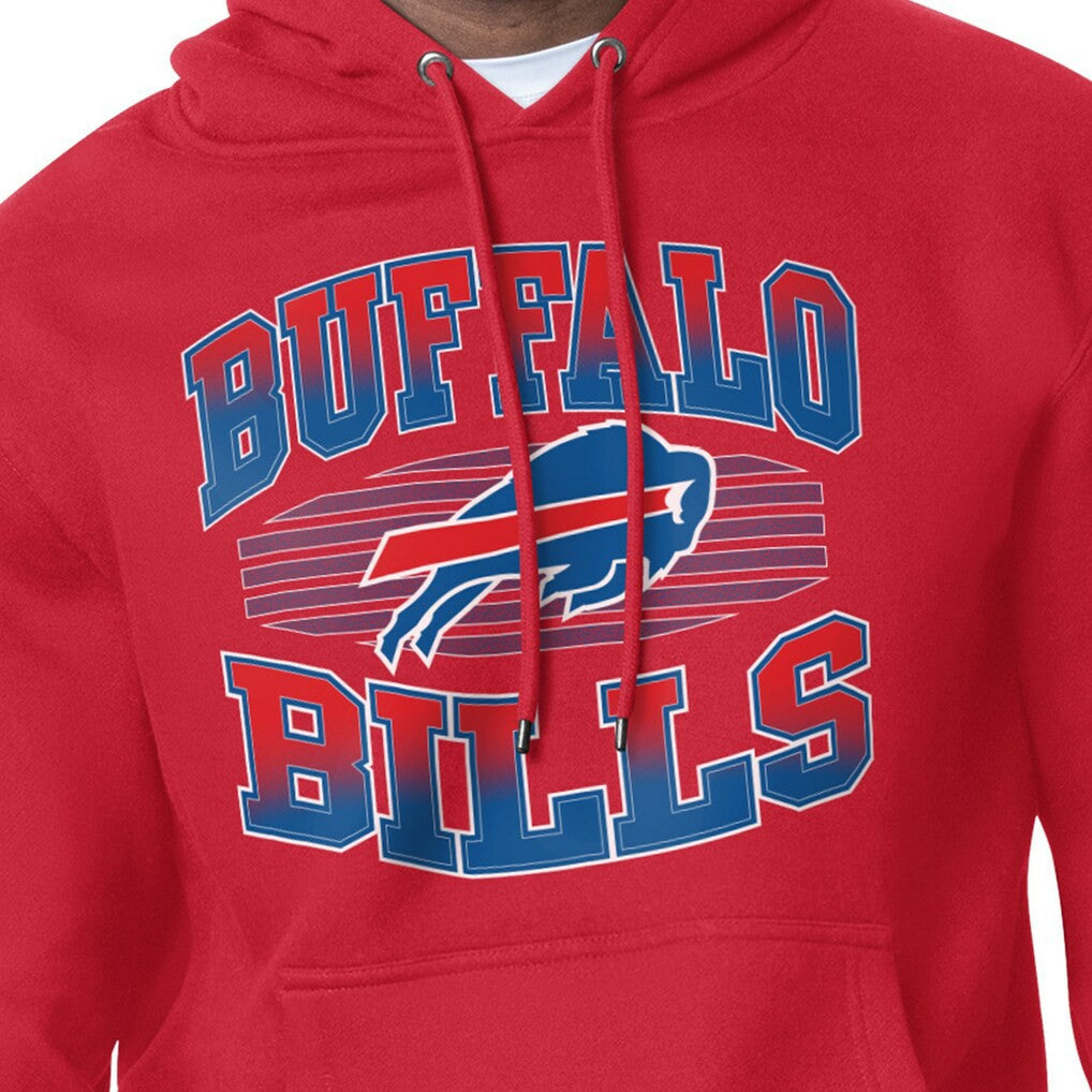 Buffalo Bills Starter Team Grit Graphic Hoodie - Red on sale