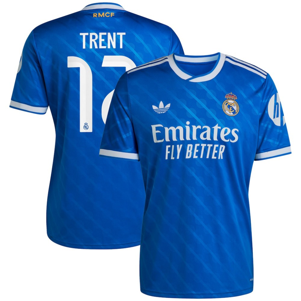 Trent Alexander-Arnold Real Madrid 2025/26 Third Replica Player Jersey - Blue | Adidas cheap