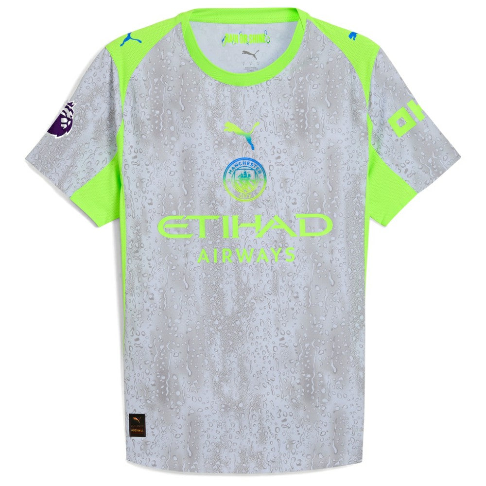 Manchester City 2025/26 Third Jersey - Green/Neon Green | Puma on sale