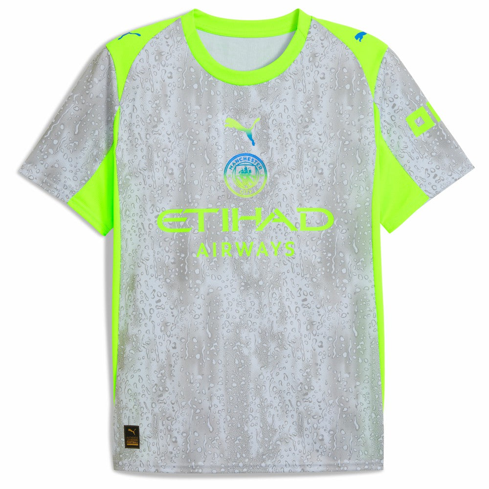Manchester City 2025/26 Third Replica Jersey - Green/Neon Green | Puma for sale
