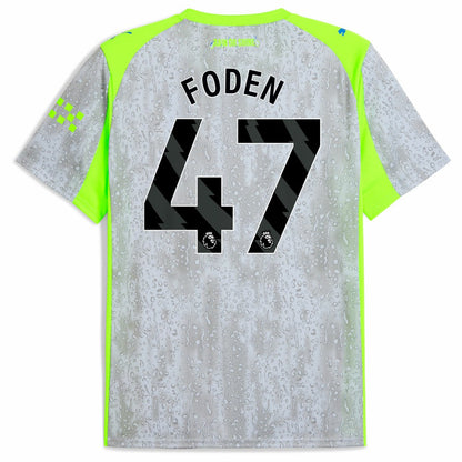 Manchester City 2025/26 Third Replica Jersey - Green/Neon Green | Puma for sale
