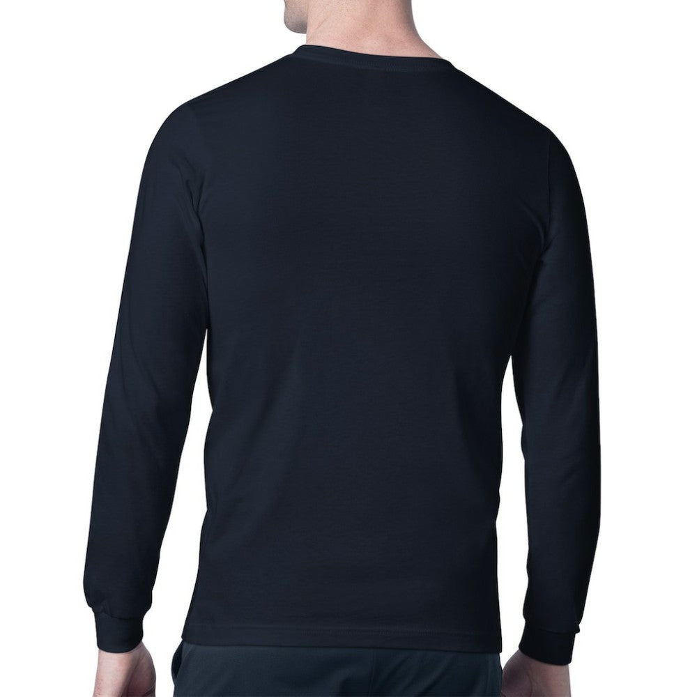 Detroit Tigers Starter Team Track Graphic Long Sleeve T-Shirt - Navy