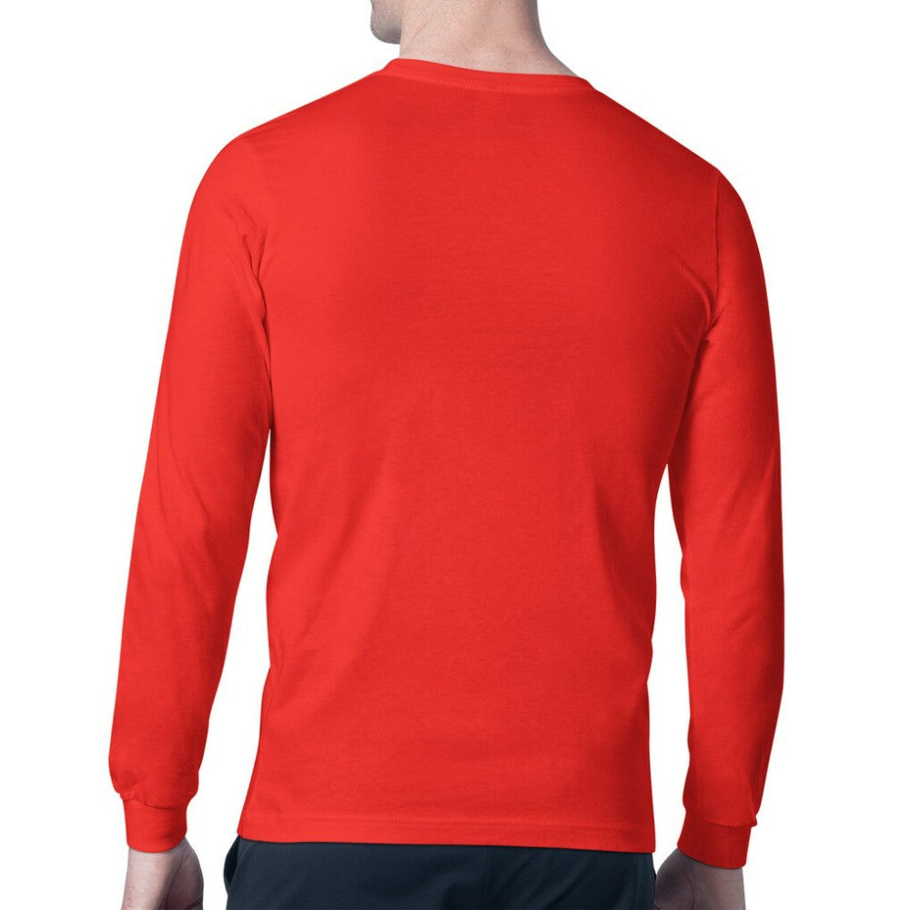Washington Nationals Starter Team Track Graphic Long Sleeve T-Shirt - Red