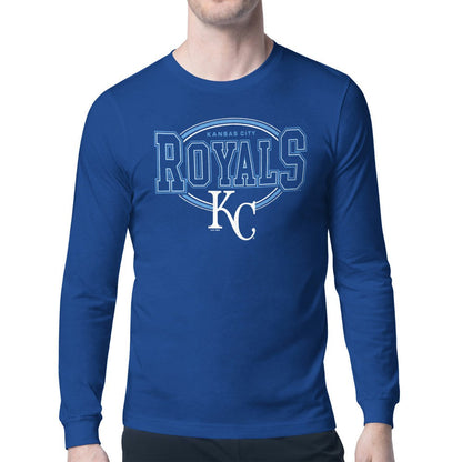 Kansas City Royals Starter Team Track Graphic Long Sleeve T-Shirt - Royal