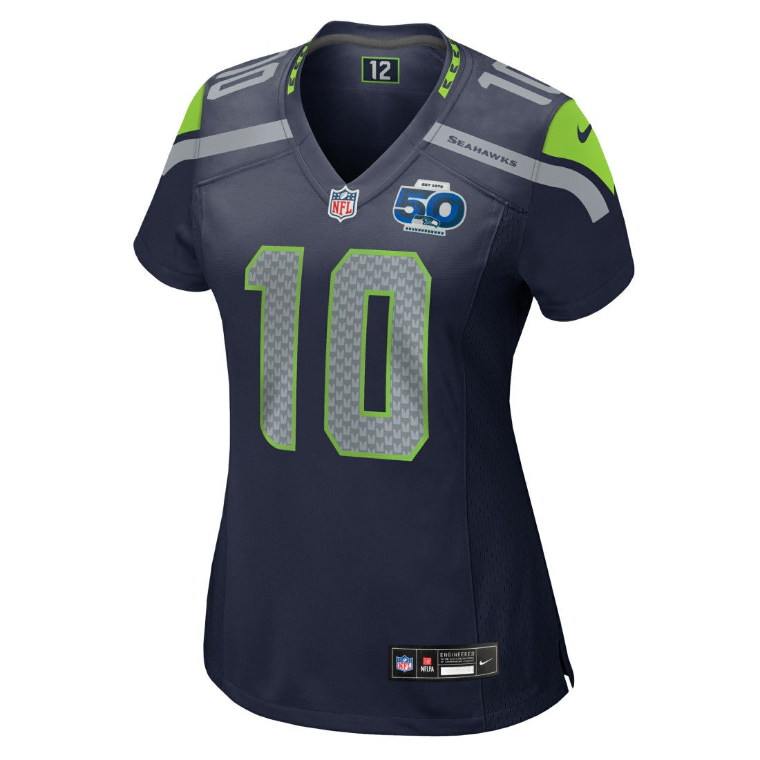 Cooper Kupp Seattle Seahawks Women's Team 50th Season Game Jersey - College Navy | Nike cheap