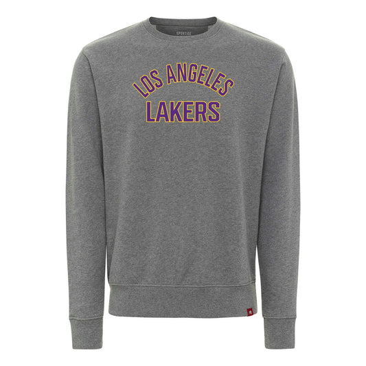 Los Angeles Lakers Sportiqe Unisex Genuine Issue Collection Biltmore Sweatshirt - Gray for sale