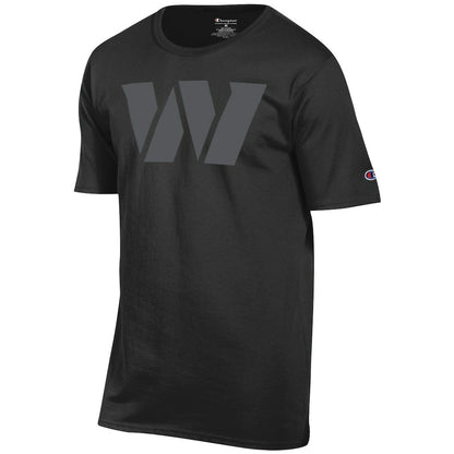 Washington Commanders Champion Tonal Logo T-Shirt - Black discount