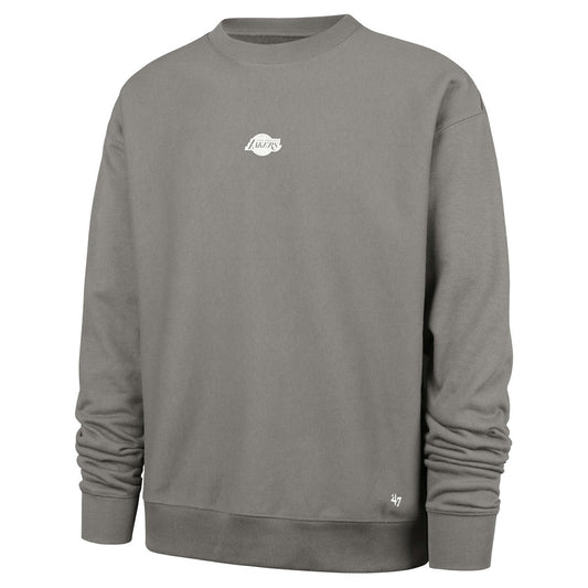 Los Angeles Lakers '47 Offside Foundation Crew Neck Sweatshirt - Gray | 47 brand outlet