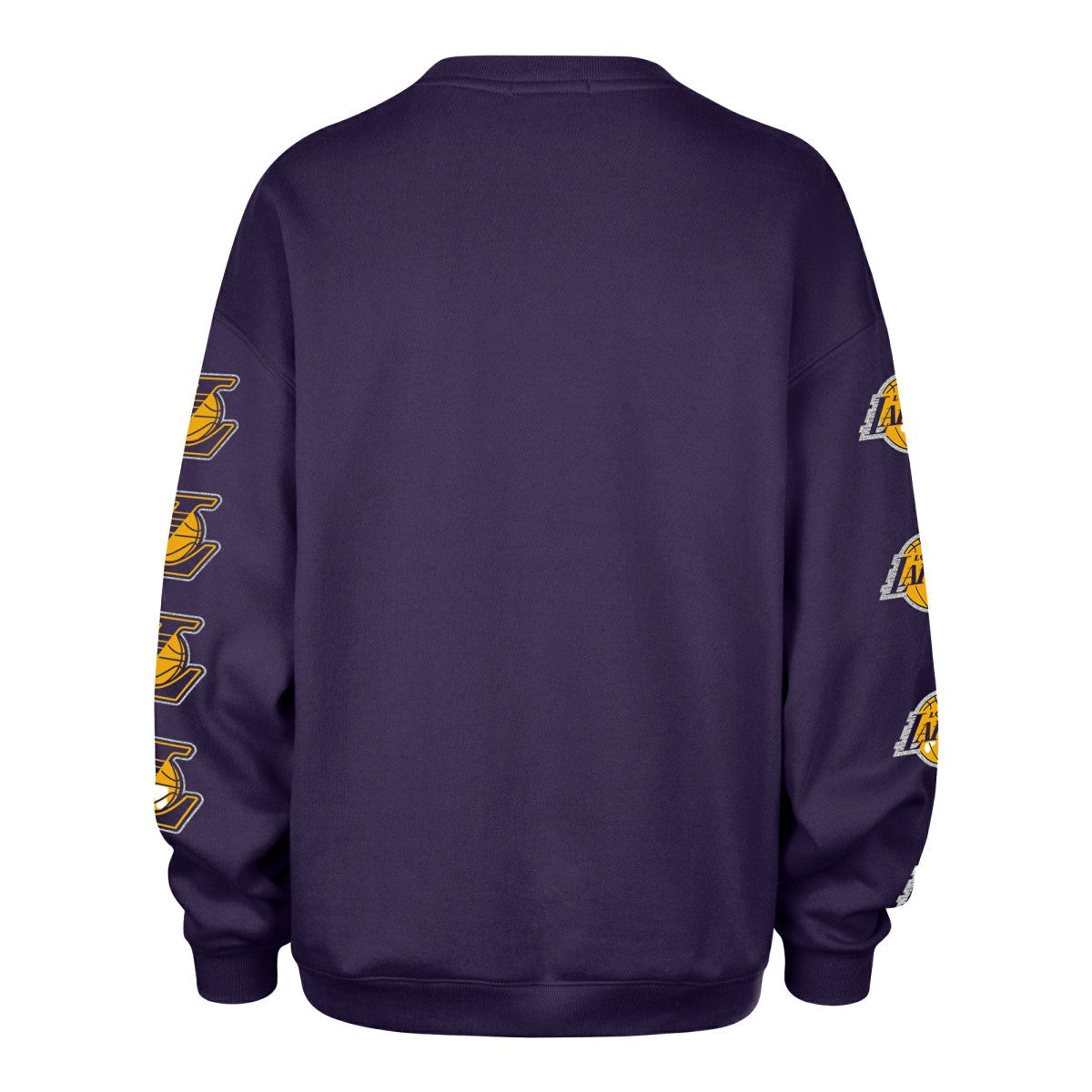 Los Angeles Lakers '47 Women's Go Big Oversized Sweatshirt - Purple | 47 brand discount