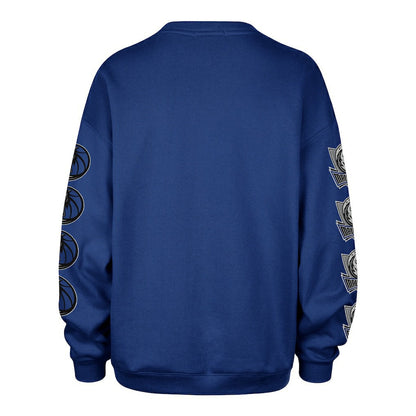 Dallas Mavericks '47 Women's Go Big Oversized Sweatshirt sale - Blue | 47 brand outlet