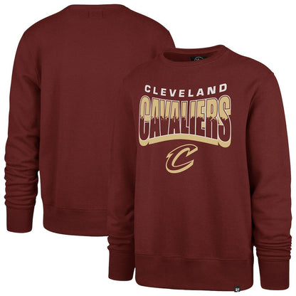 Cleveland Cavaliers '47 Unisex Brush By Headline Crewneck Sweatshirt sale - Wine | 47 brand cheap