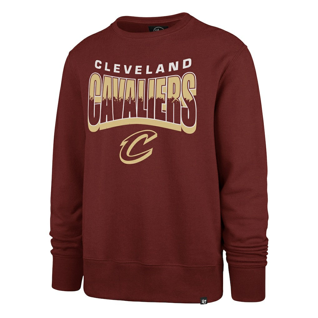 Cleveland Cavaliers '47 Unisex Brush By Headline Crewneck Sweatshirt sale - Wine | 47 brand cheap