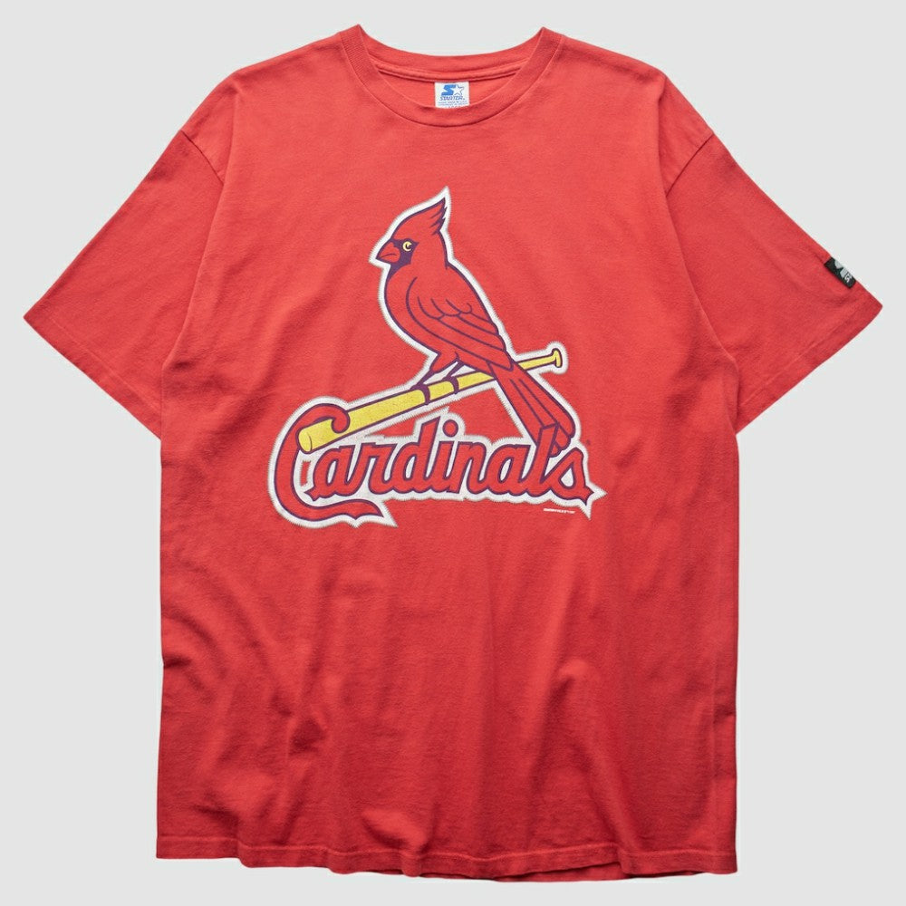 St. Louis Cardinals Starter 1997 T-Shirt - Red Vintage