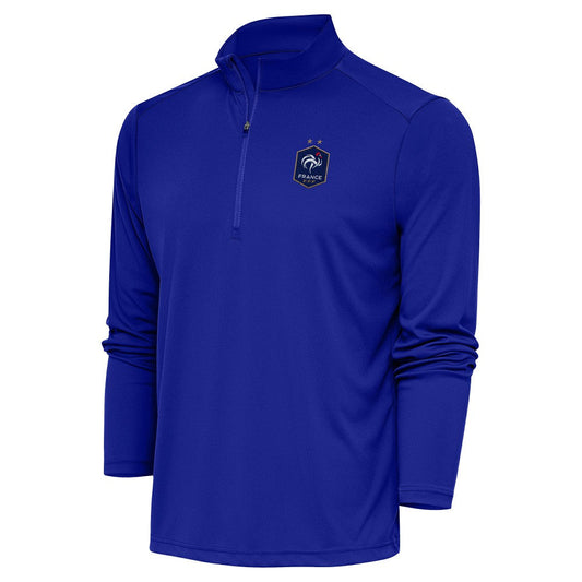 France National Team Antigua Statement Quarter-Zip Pullover - Royal outlet