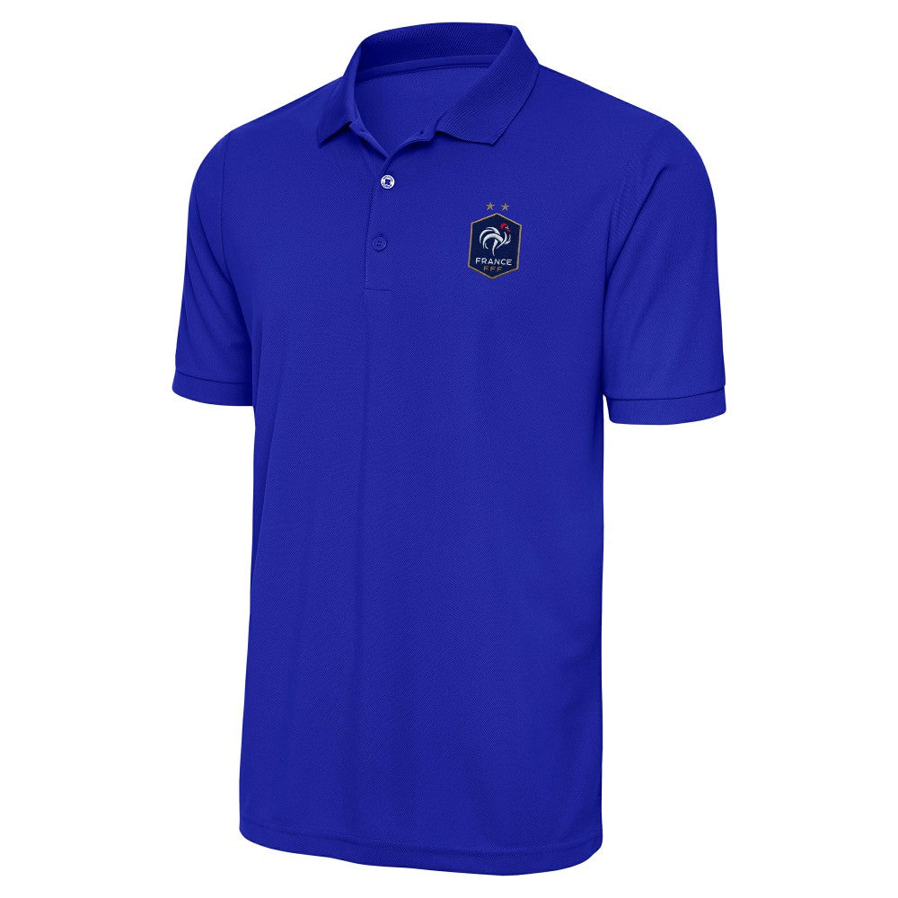 France National Team Antigua Derive Polo - Royal shop