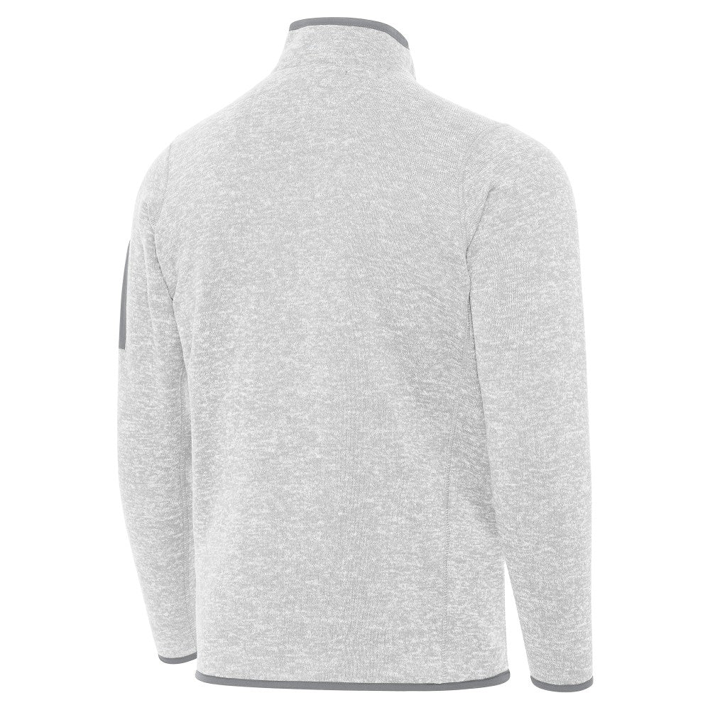 France National Team Antigua Elevate Quarter-Zip Pullover - Heather Gray discount