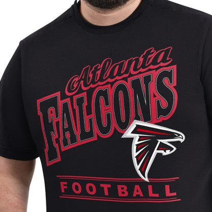 Atlanta Falcons G-III Sports by Carl Banks Adaptive Headliner Graphic T-Shirt - Black online