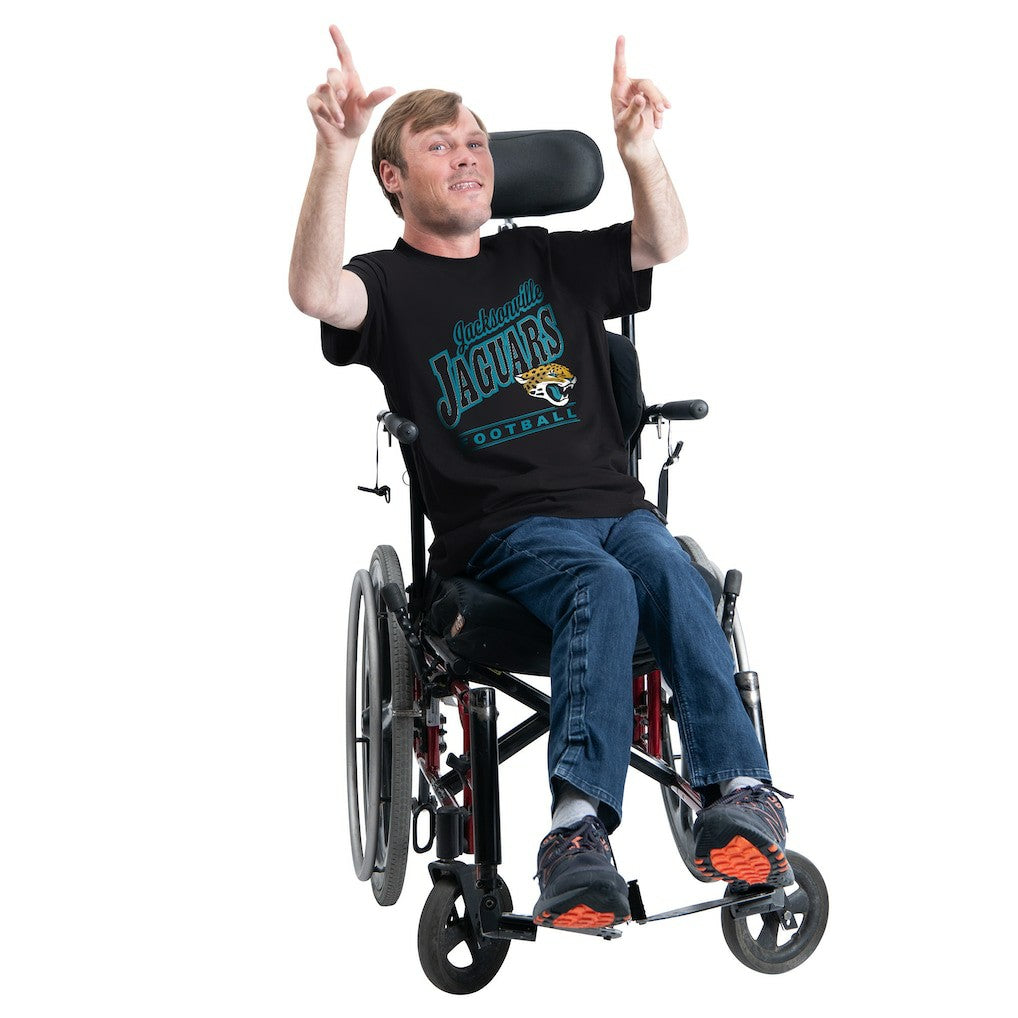 Jacksonville Jaguars G-III Sports by Carl Banks Adaptive Headliner Graphic T-Shirt - Black sale