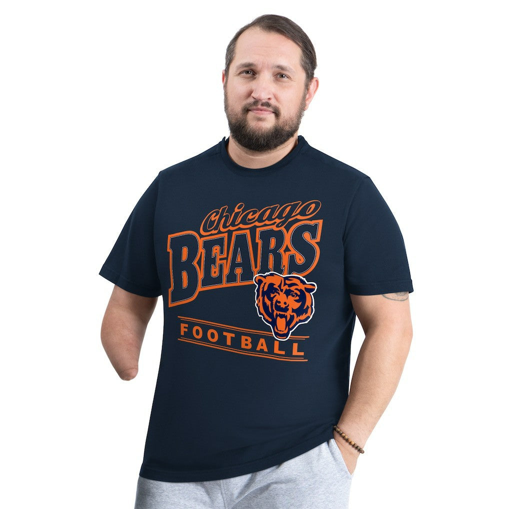 Chicago Bears G-III Sports by Carl Banks Adaptive Headliner Graphic T-Shirt - Navy online