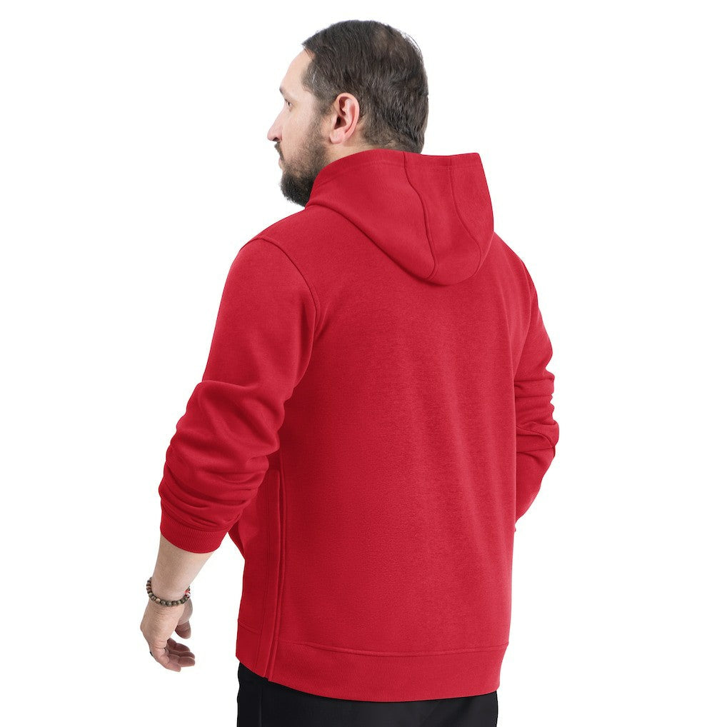 San Francisco 49ers G-III Sports by Carl Banks Adaptive Team Spirit Graphic Fleece Pullover Hoodie - Scarlet cheap