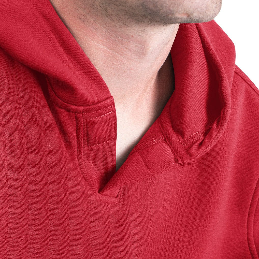 San Francisco 49ers G-III Sports by Carl Banks Adaptive Team Spirit Graphic Fleece Pullover Hoodie - Scarlet cheap