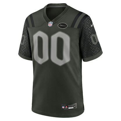 New York Jets 2025 Rivalries Collection Custom Game Jersey - Gotham Green | Nike online