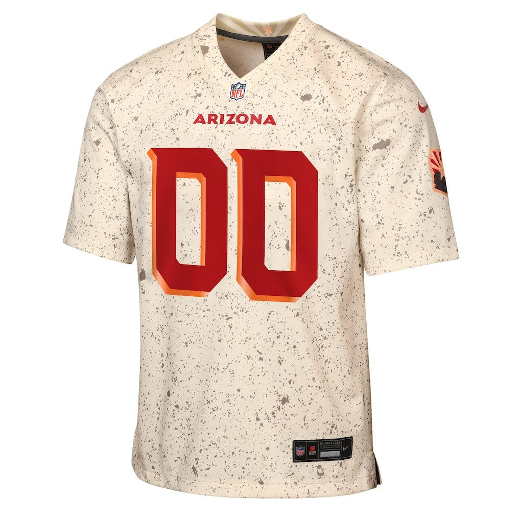 Arizona Cardinals Youth 2025 Rivalries Collection Custom Game Jersey - Natural | Nike for sale